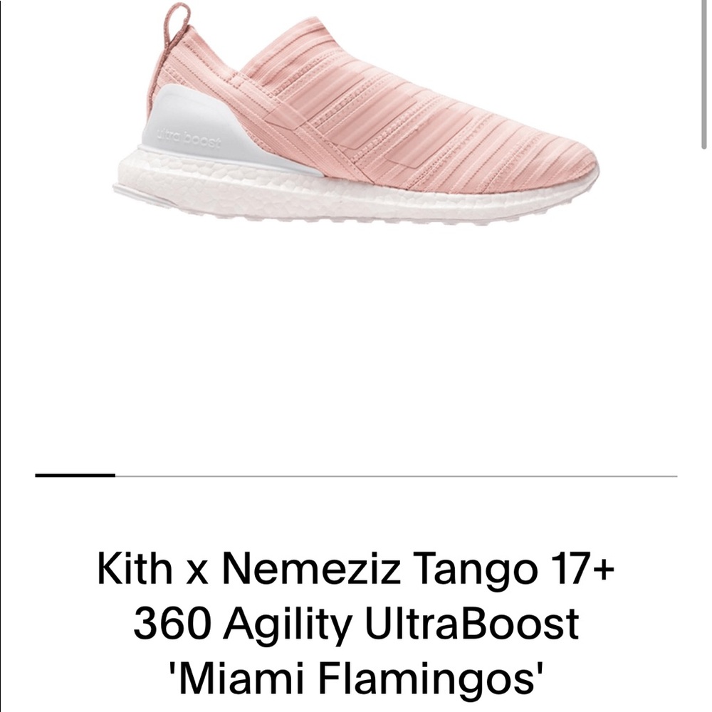 Adidas x Kith UltraBoost “Miami Flamingos”